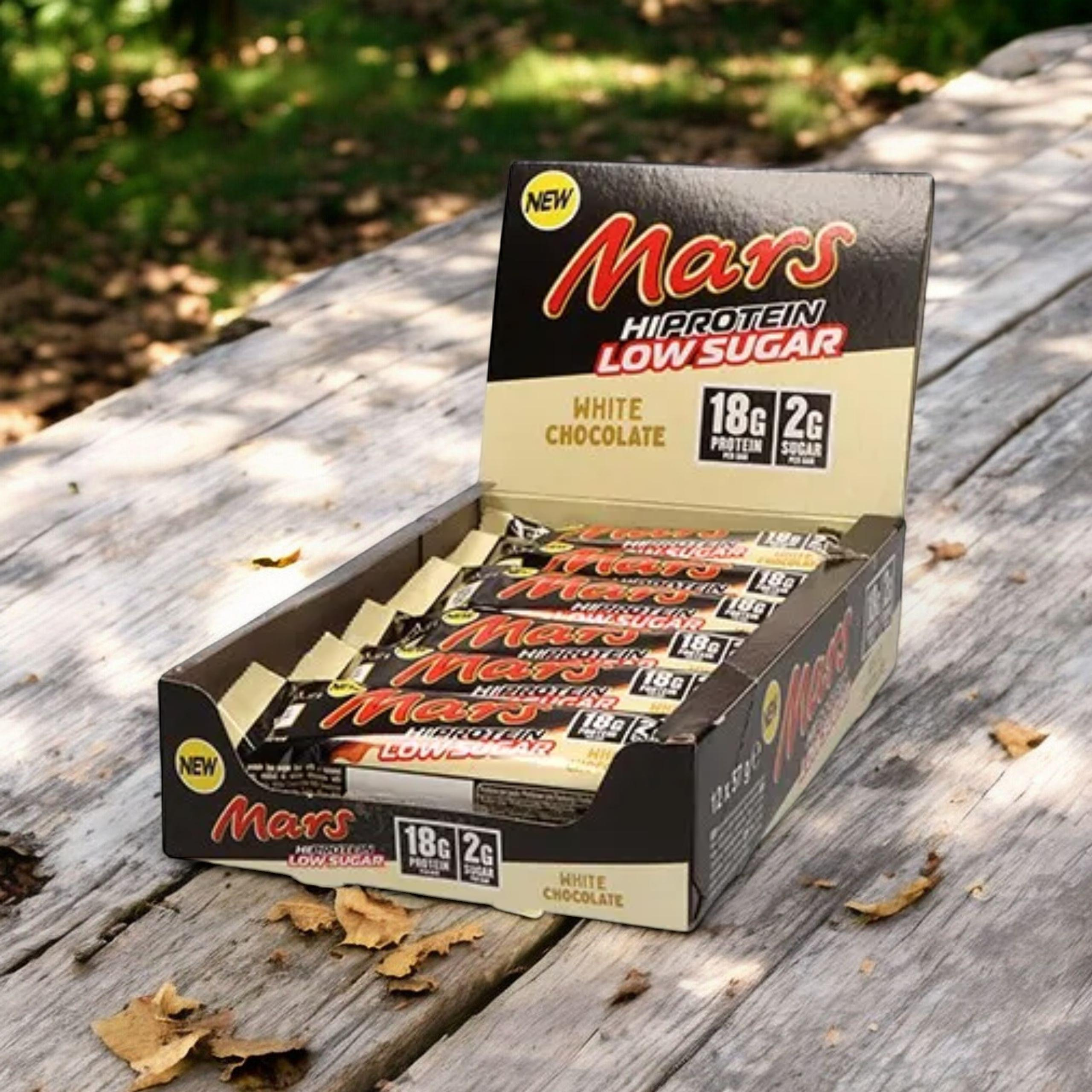 Mars - Mars HIProtein LS Riegel - 12x 57g - Weiße Schokolade