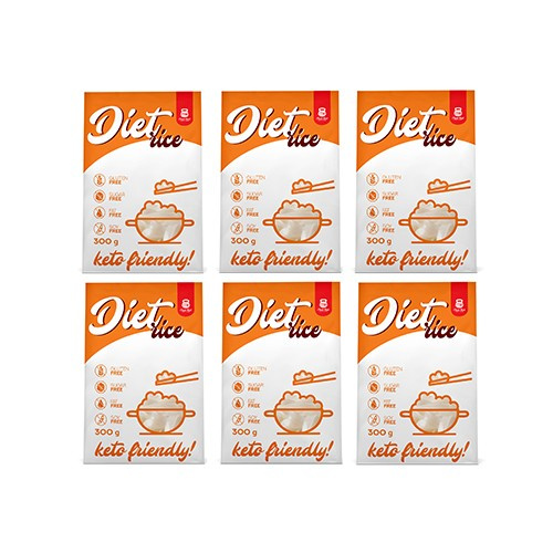 Cheat Meal Nutrition Diätreis - 6x 400g (6x 300g netto)  - Makaron Konjac