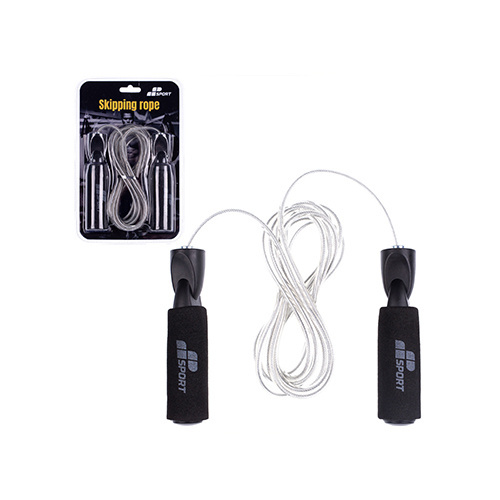 MP SPORT Jump Rope - Sponge Handle - Springseil mit weichem Griff - 3m