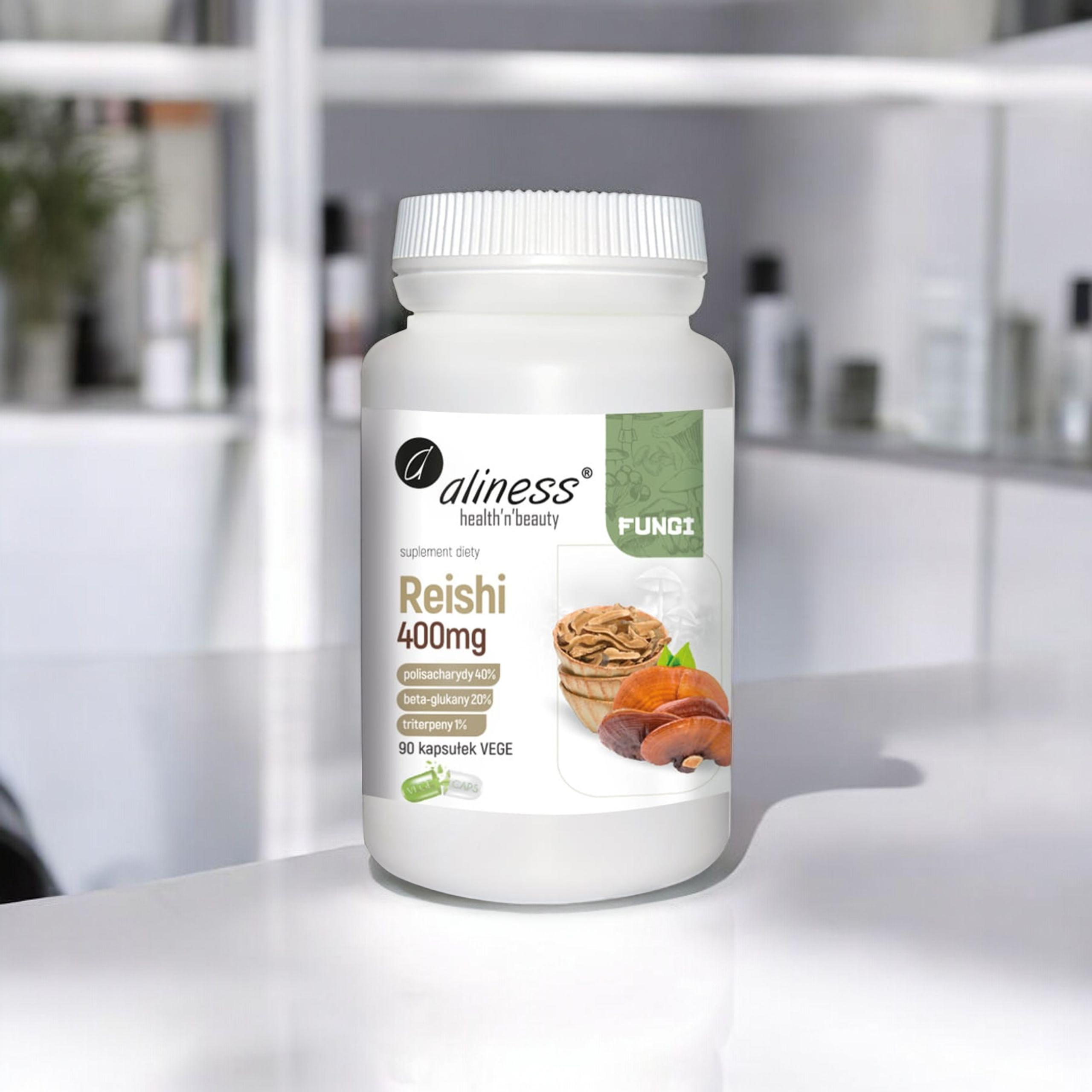 ALINESS - Reishi 400mg - 90vcaps.