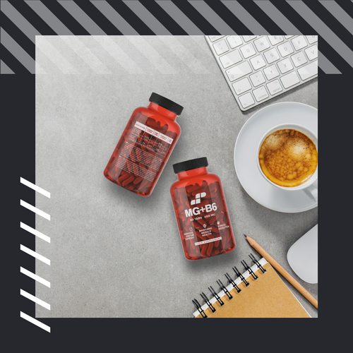 MP NUTRITION Mg + B6 - 90 Tabletten - Magnesium + Vitamin B6