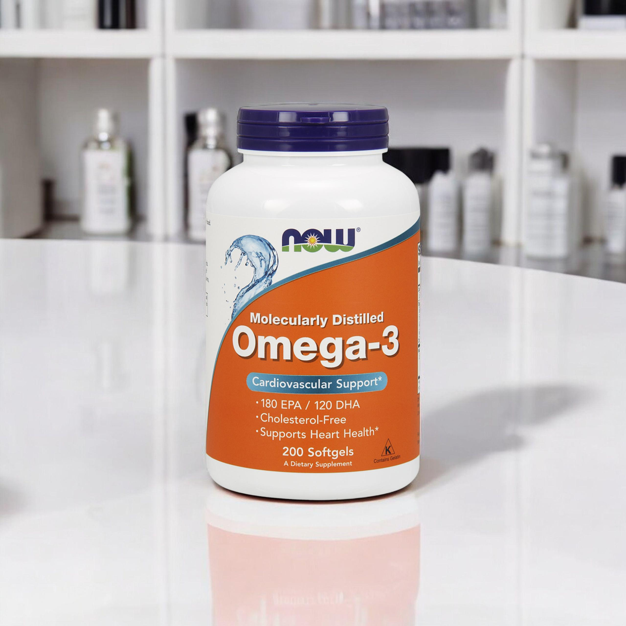 NOW Omega-3 - 200softgels