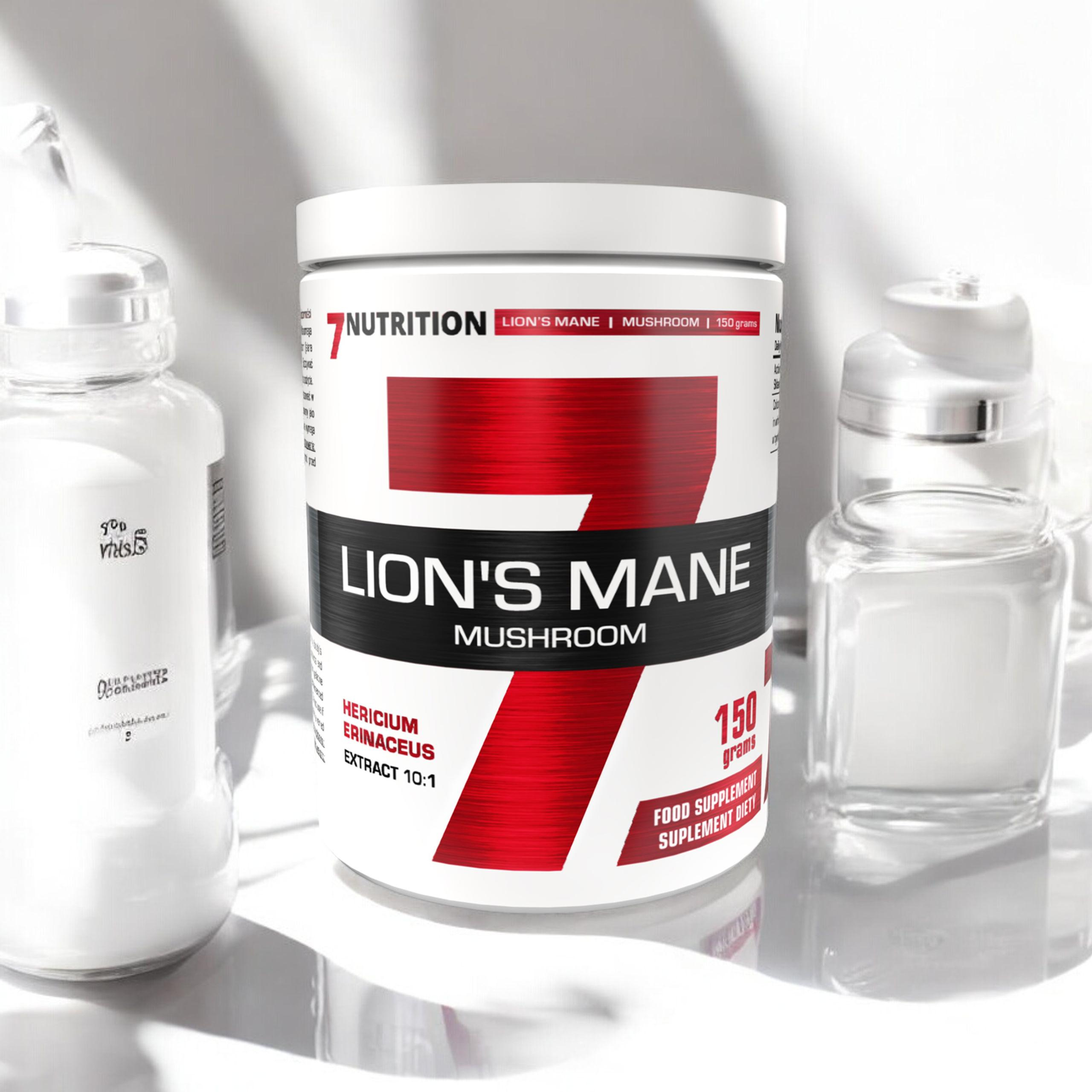 7 NUTRITION Mushroom Lion's Mane - 150g - Igelstachelbart