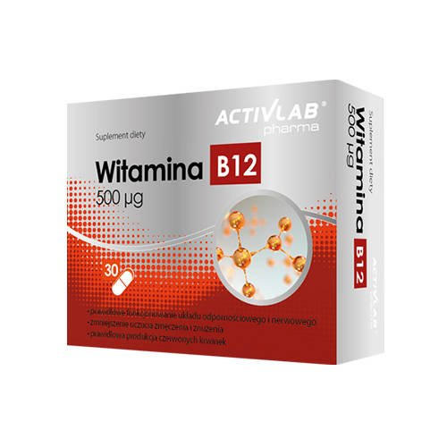 ACTIVLAB Vitamin B12 500µg - 30caps