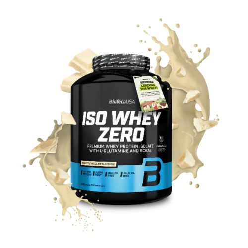BioTech USA - Iso Whey Zero - 1816g - Weiße Schokolade