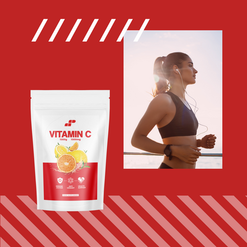 MP NUTRITION 100% Vitamin C 1000mg - 1000g - Vitamin C