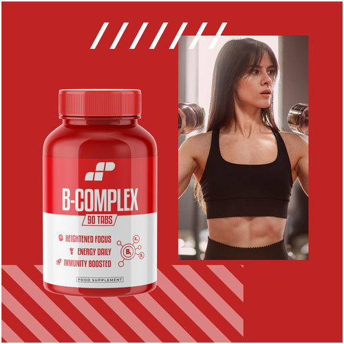 MP NUTRITION Vitamin B-Complex - 90tabs - B-Komplex Vitamine