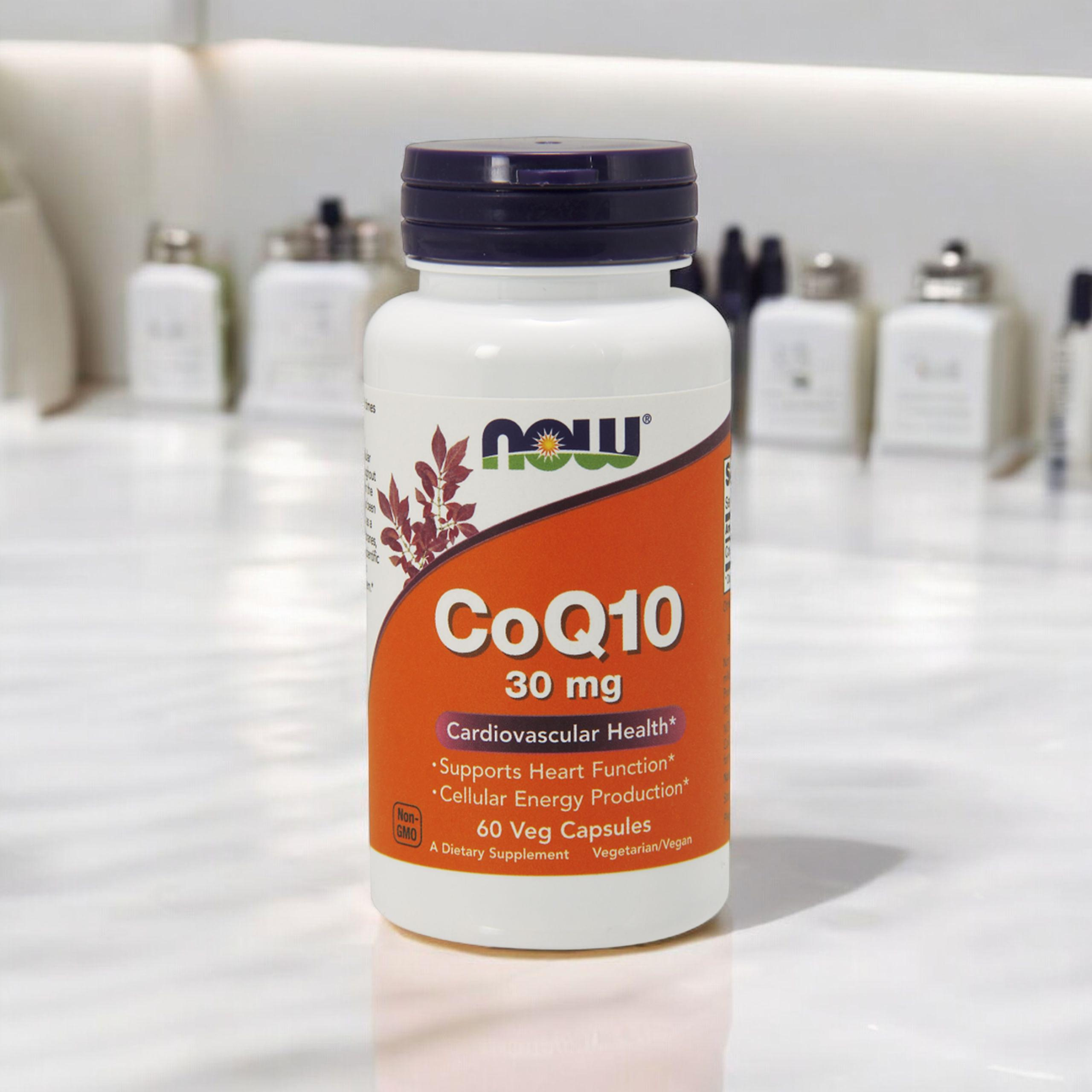NOW CoQ10 ( Coenzym Q10 ) 30mg - 60vegcaps