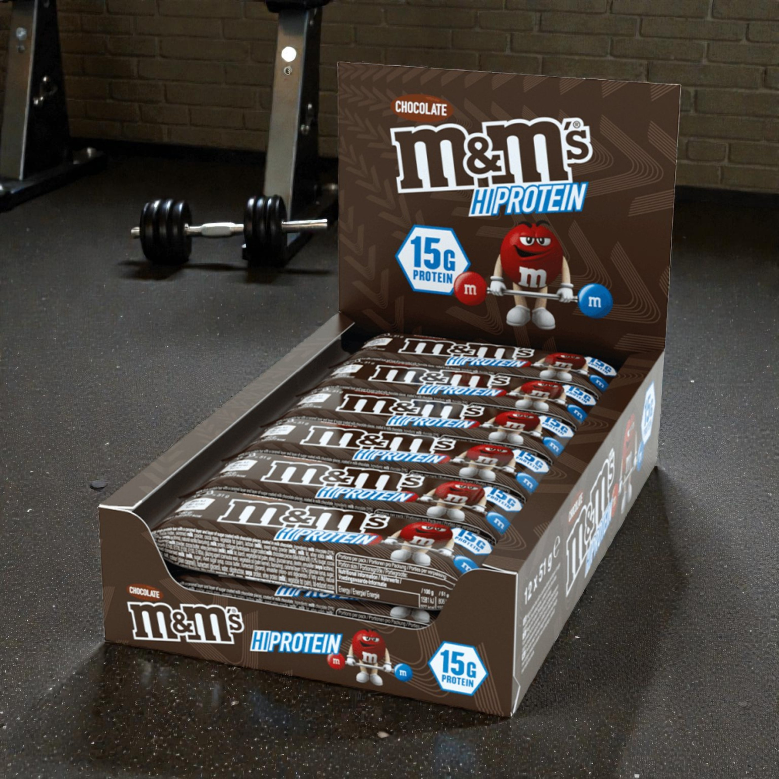 Mars - M&M's HIProtein Bar - 12x 51g 
