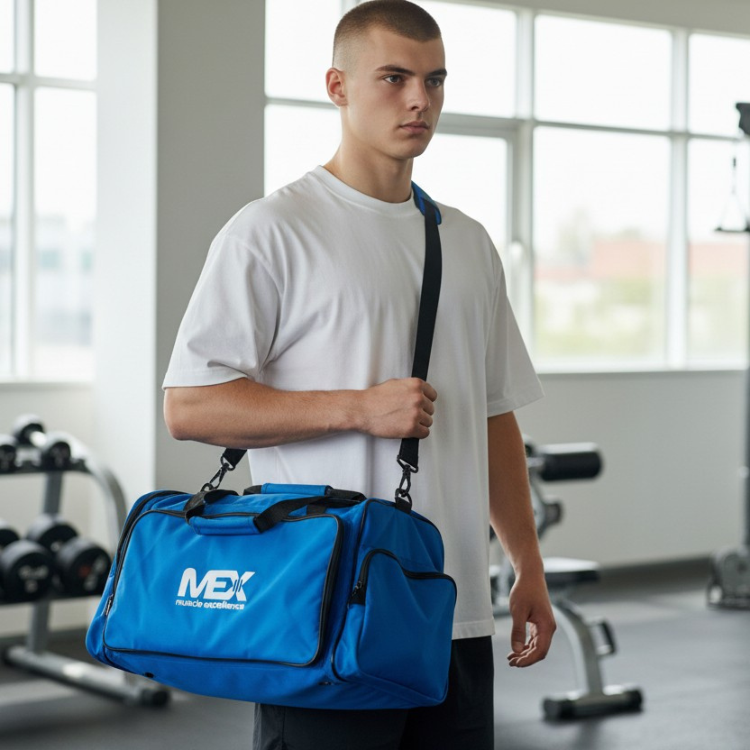 MEX NUTRITION - Sporty Bag - Blue