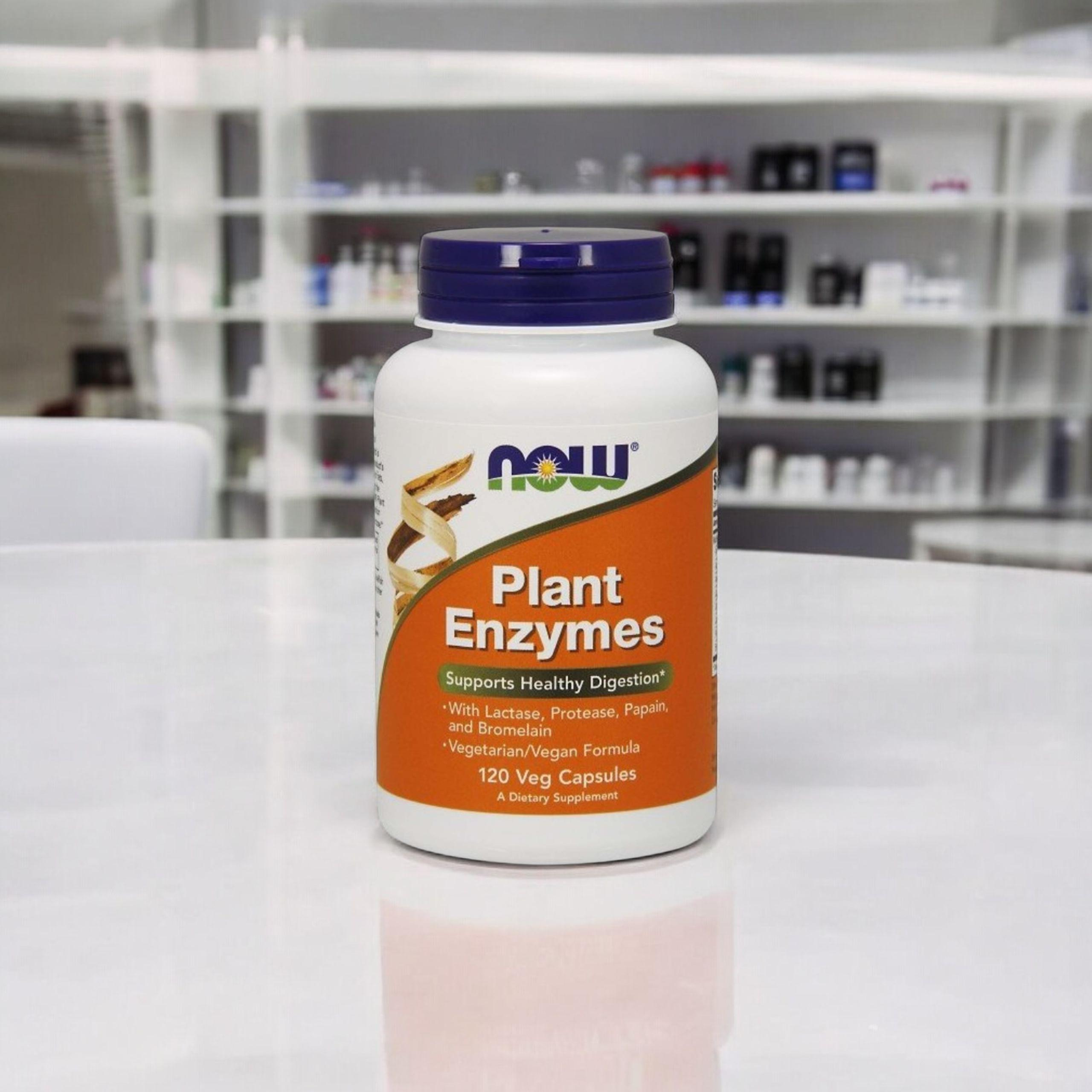 NOW Plant Enzymes - 120vcaps.