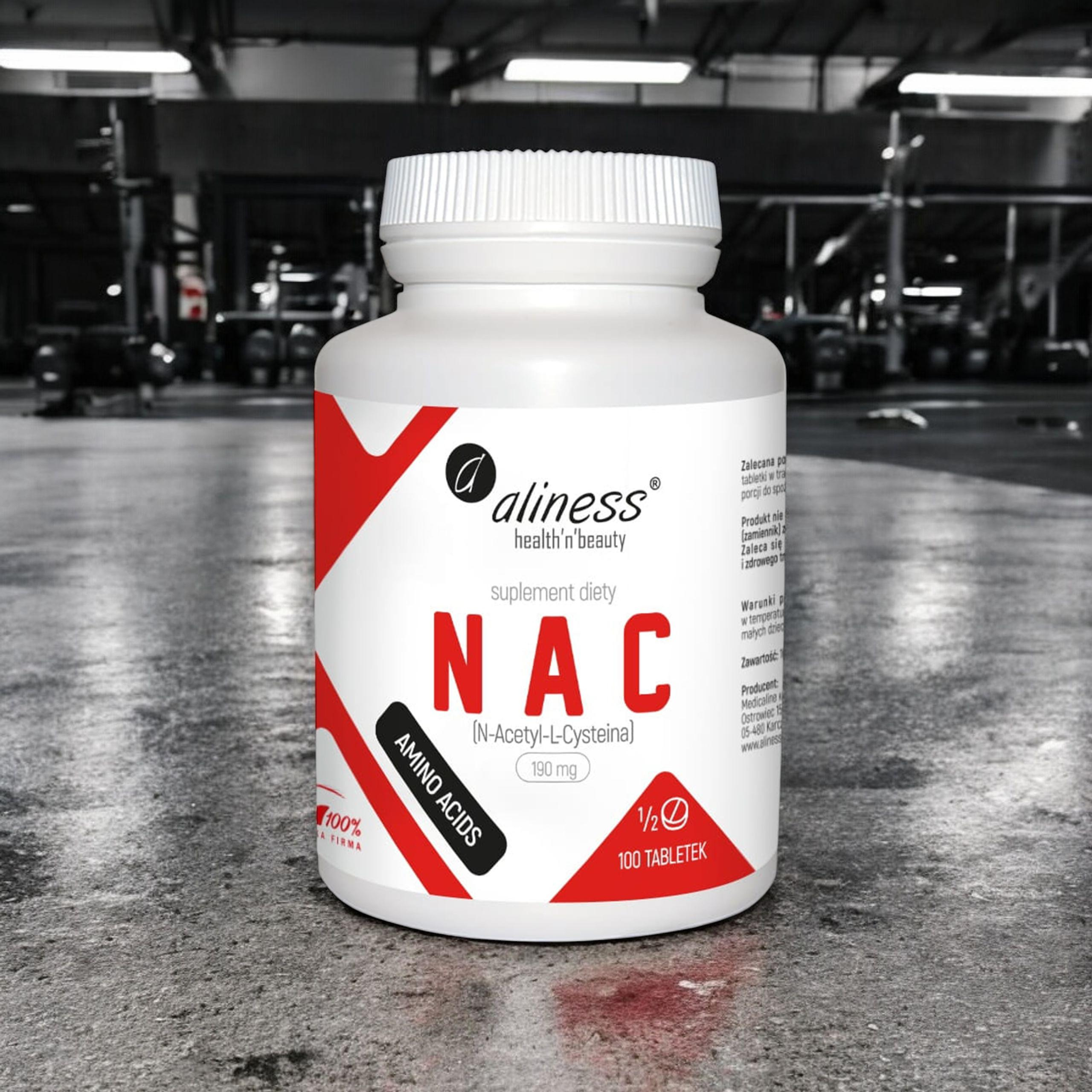 ALINESS NAC (N-Acetyl Cysteine) - 100tabs