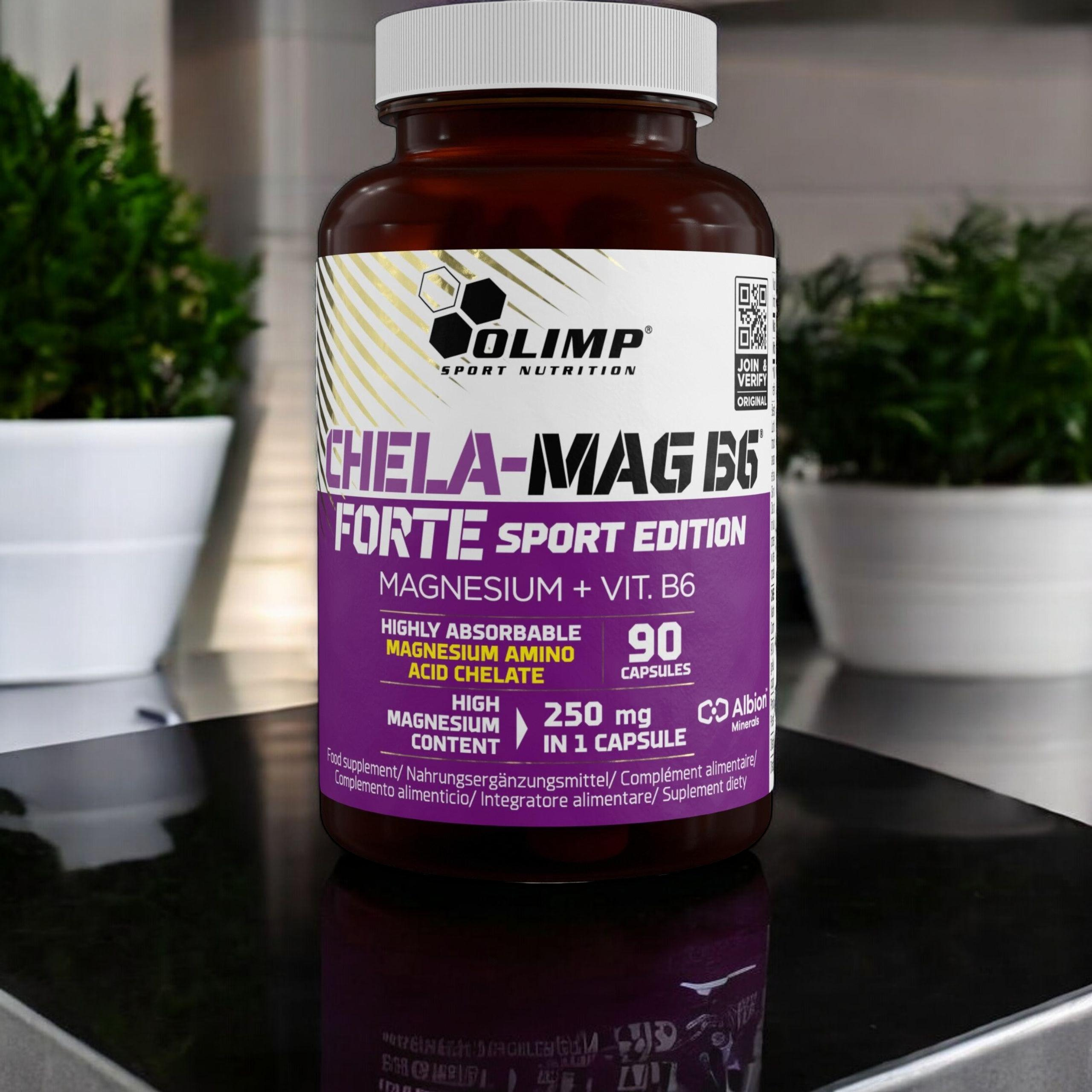 OLIMP - Chela-Mag B6 Forte Sport Edition - 90 Kapseln.