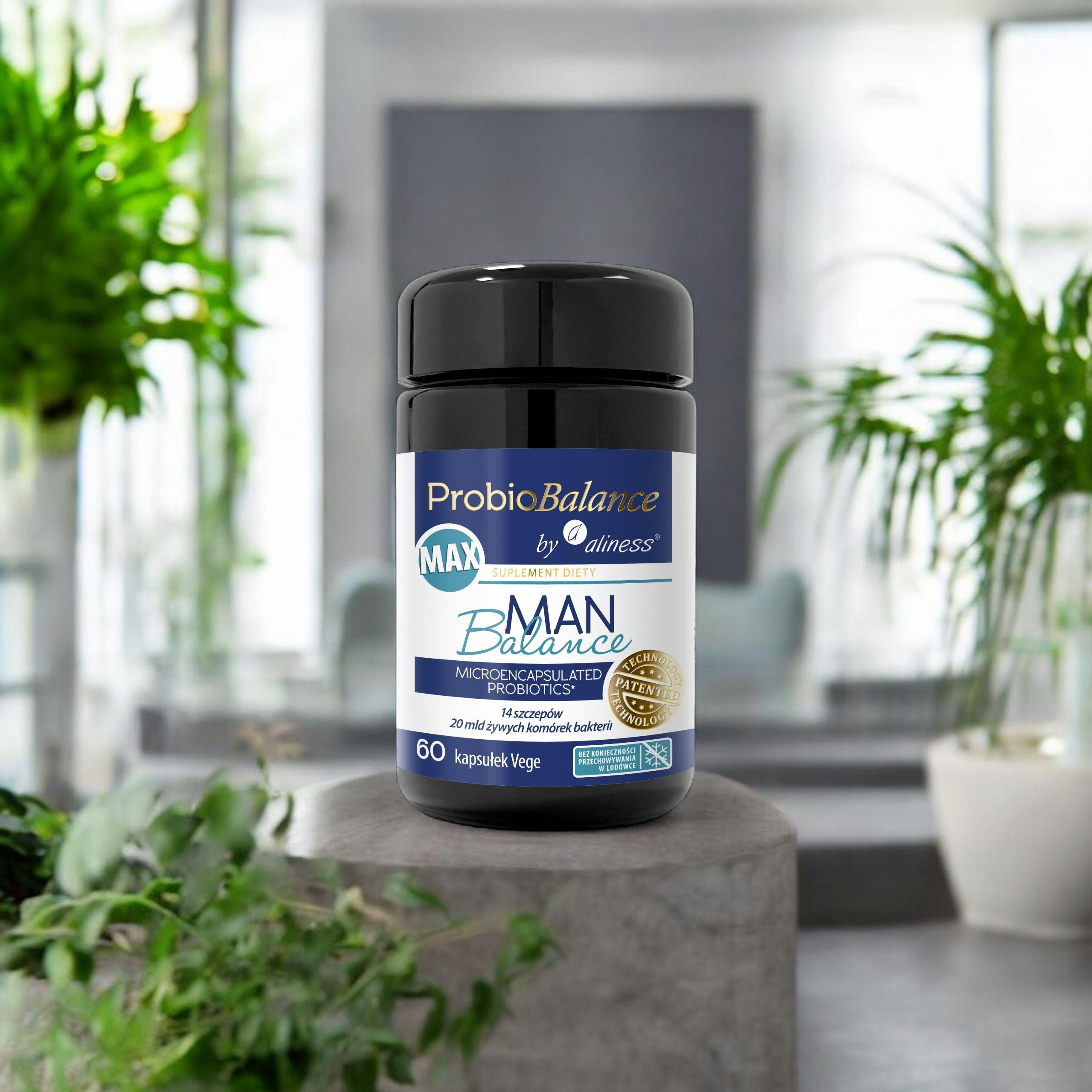 ALINESS - ProbioBalance Max Man Balance 20 Mrd. - 60vcaps.