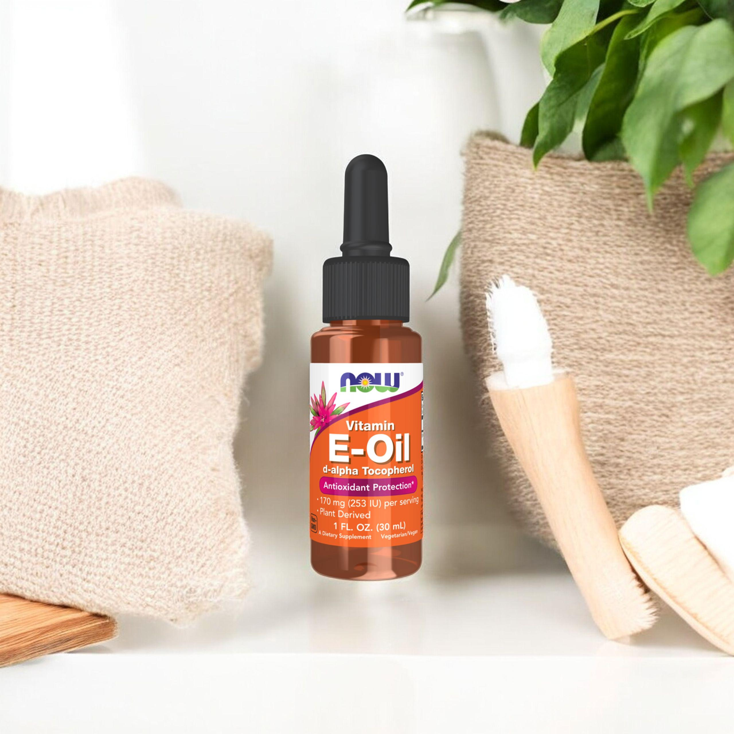 NOW Vitamin E-Oil (d-alpha Tocopherol) 253IU - 30ml