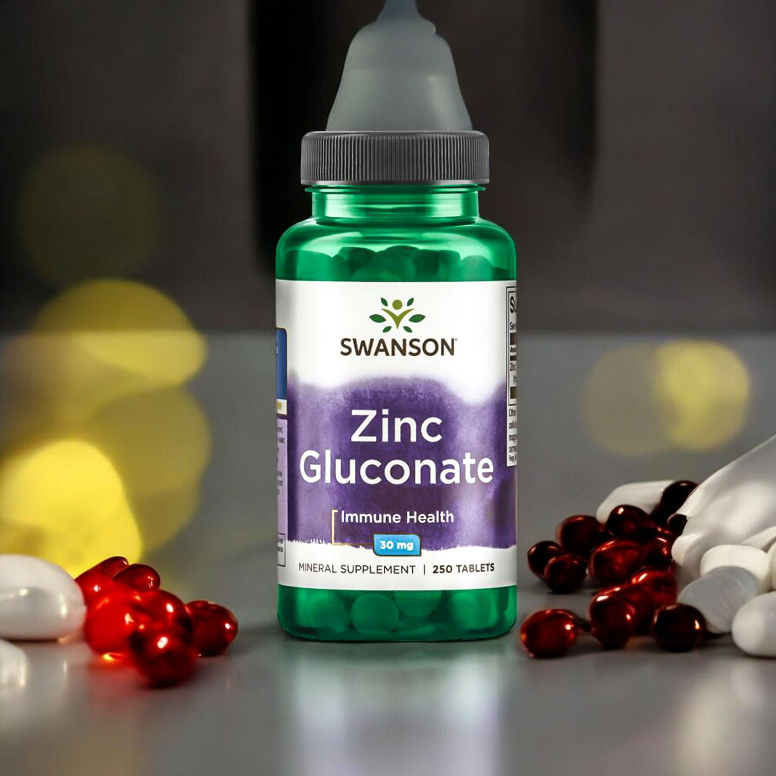 SWANSON Zink (Gluconat) 30mg - 250tabs
