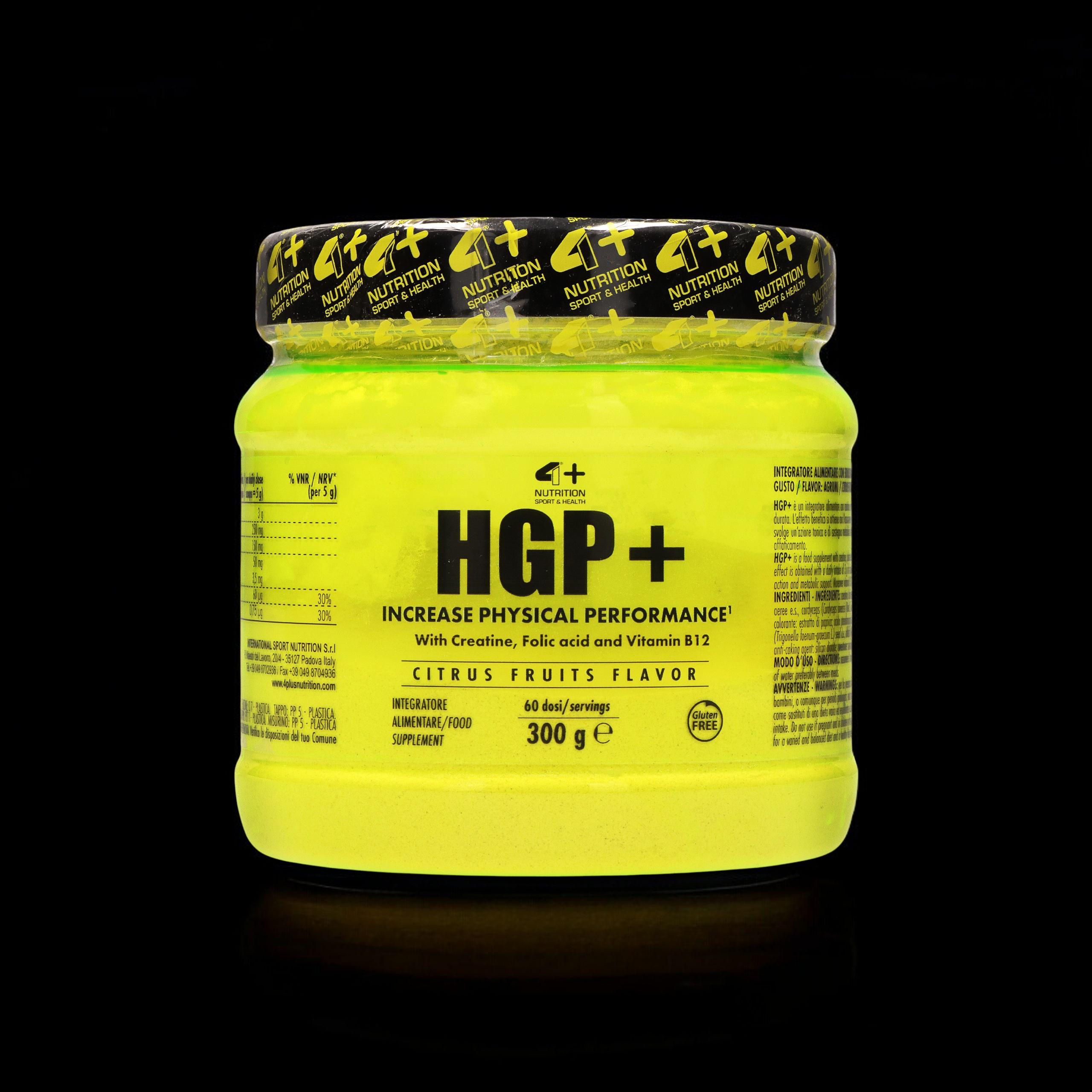 4+ NUTRITION HGP+ - 300g - Citrus Fruits