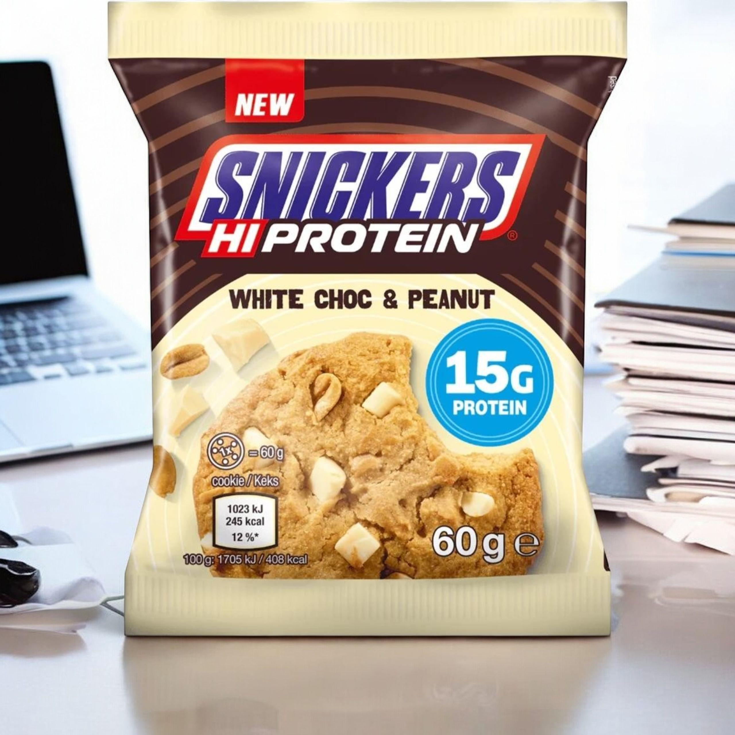Mars – High Protein Keks – 12×60 g – Weiße Schokolade & Erdnuss