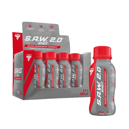 TREC - S.A.W. 2.0 Shot - 12x 100ml - Kirsche Birne