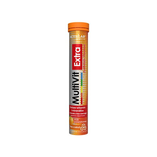 ACTIVLAB MultiVit Extra - 20tabs. (Brausetabletten) - Orange