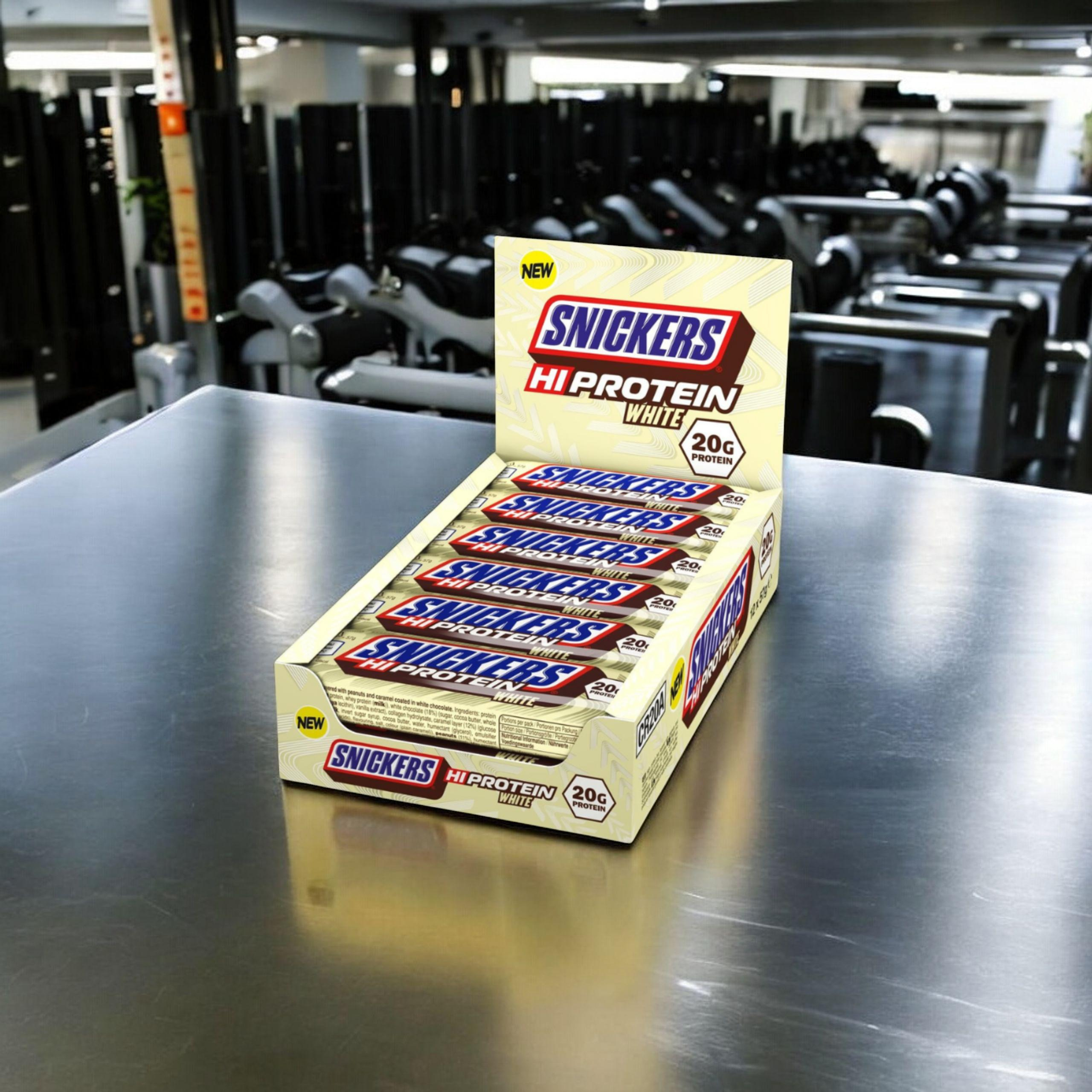 Mars - Snickers HI Protein Low Suga rBar - 12x 57g - Weiß