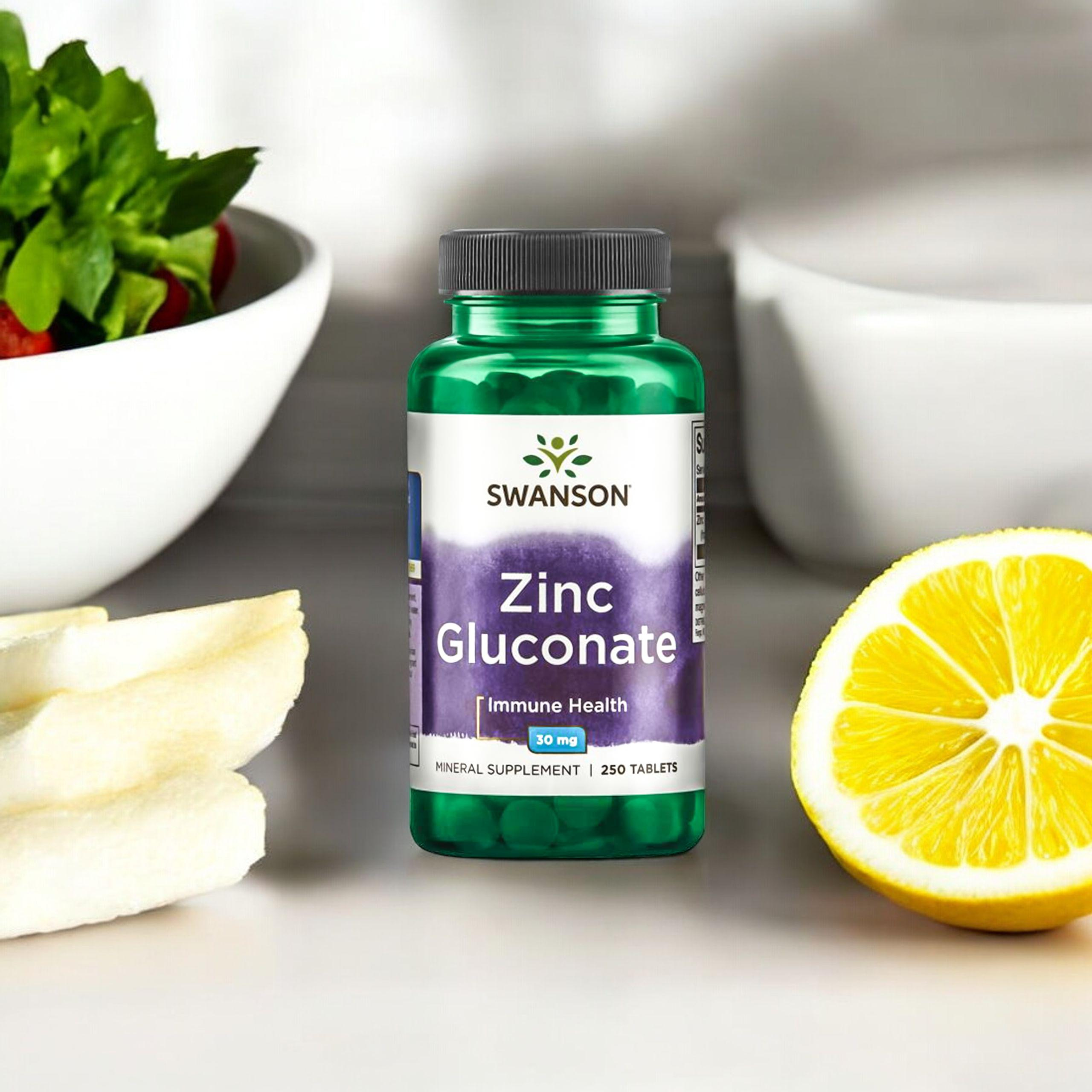SWANSON Zink (Gluconat) 30mg - 250tabs