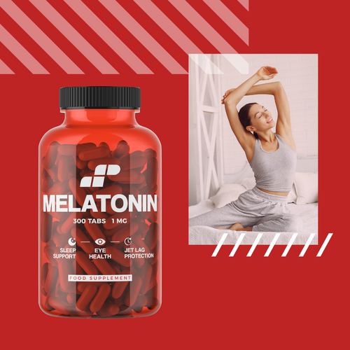 MP NUTRITION Melatonin 1mg - 300tabs - Melatonin