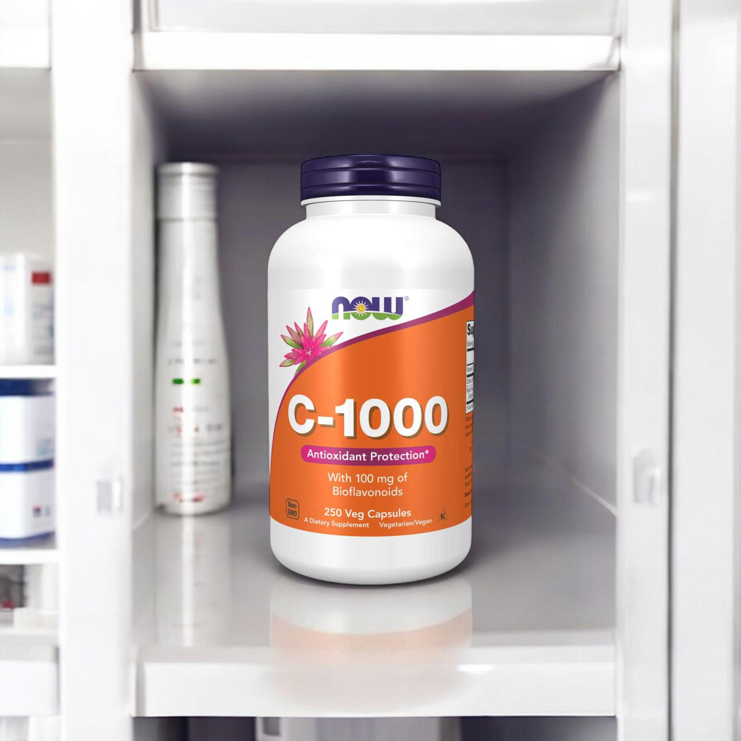 NOW Vitamin C-1000 Boiflavonoids - 250vegcaps