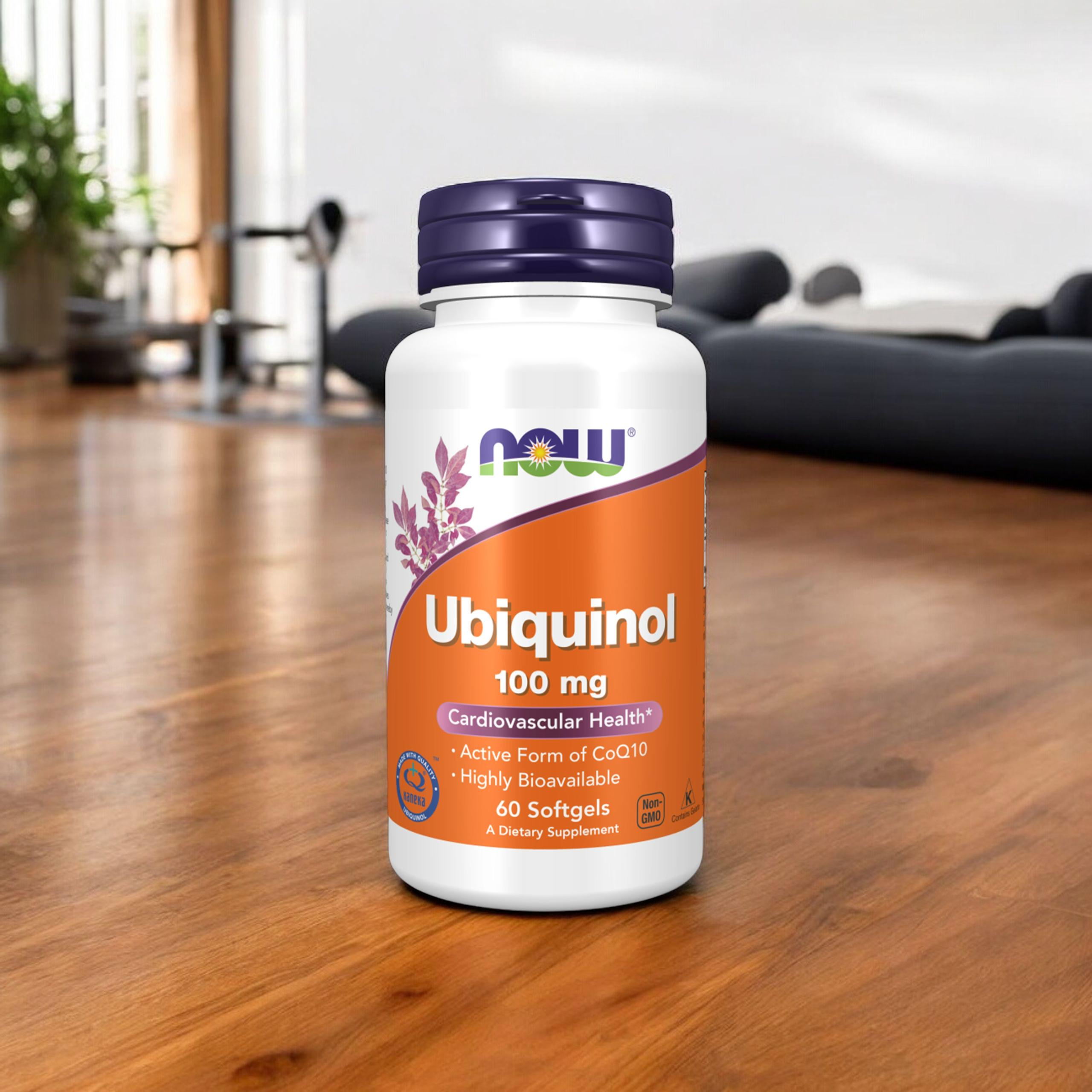 NOW Ubiquinol 100mg - 60softgels