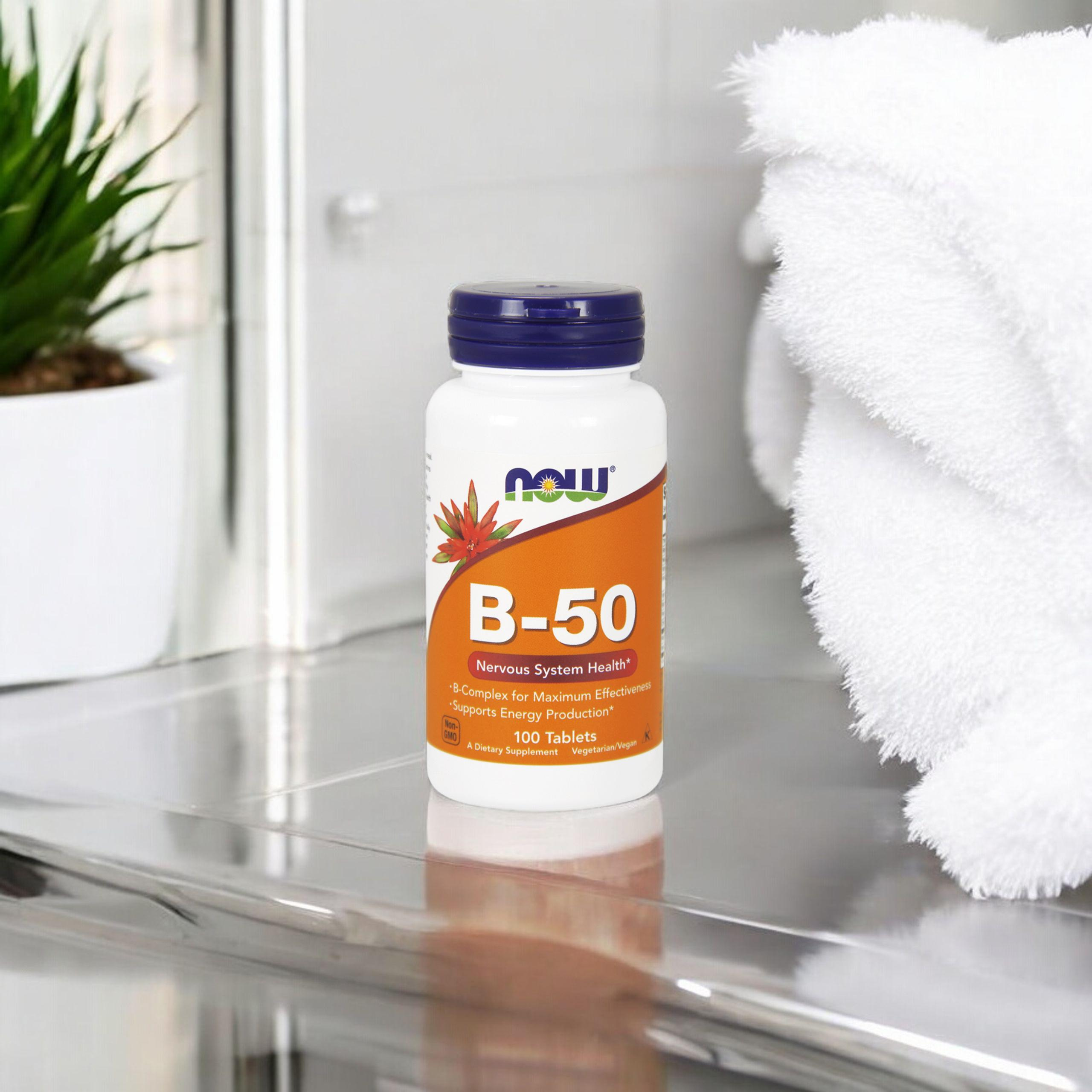 NOW Vitamin B-50 - 100tabs