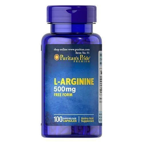 Puritan's Pride L-Arginine 500mg - 100Kaps