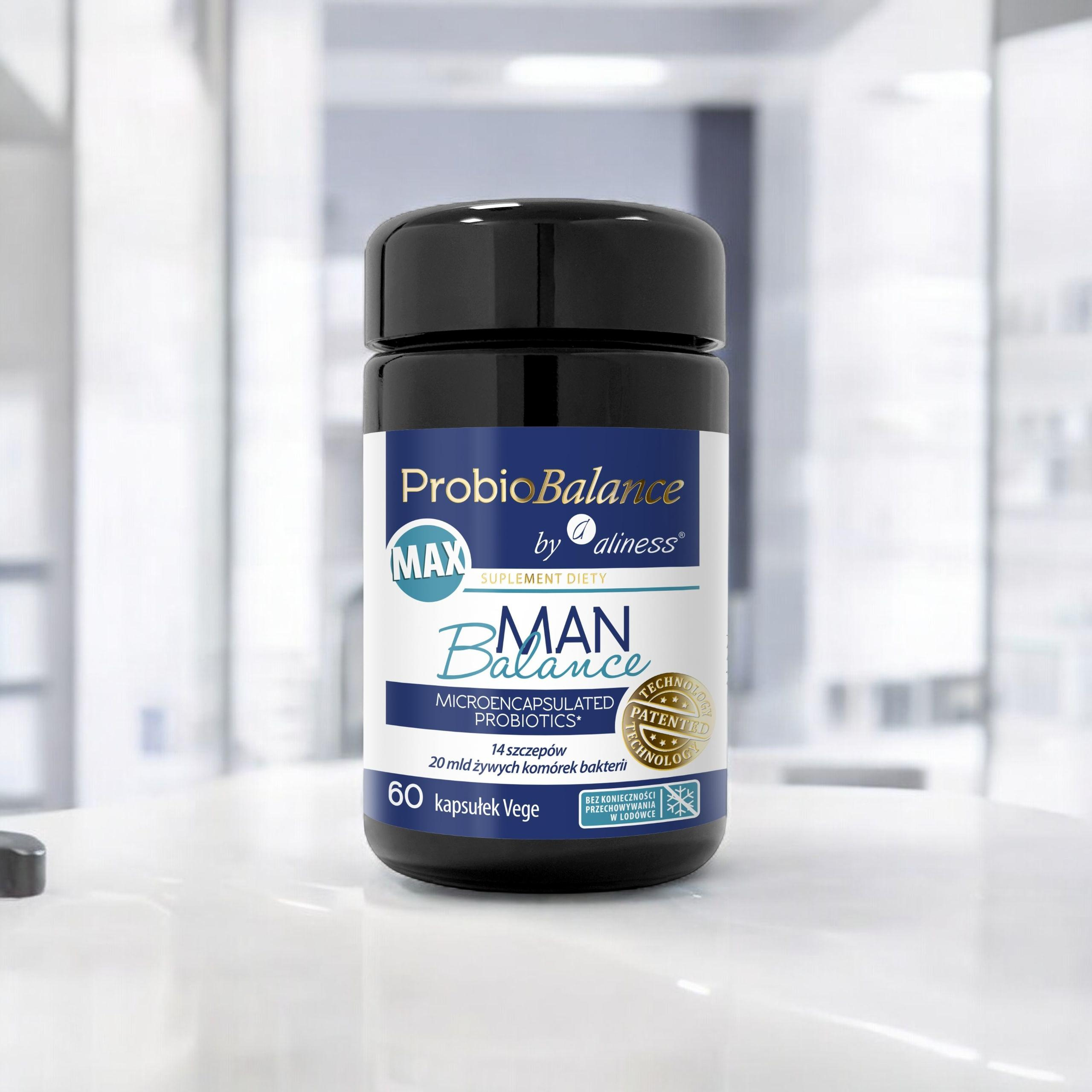 ALINESS - ProbioBalance Max Man Balance 20 Mrd. - 60vcaps.