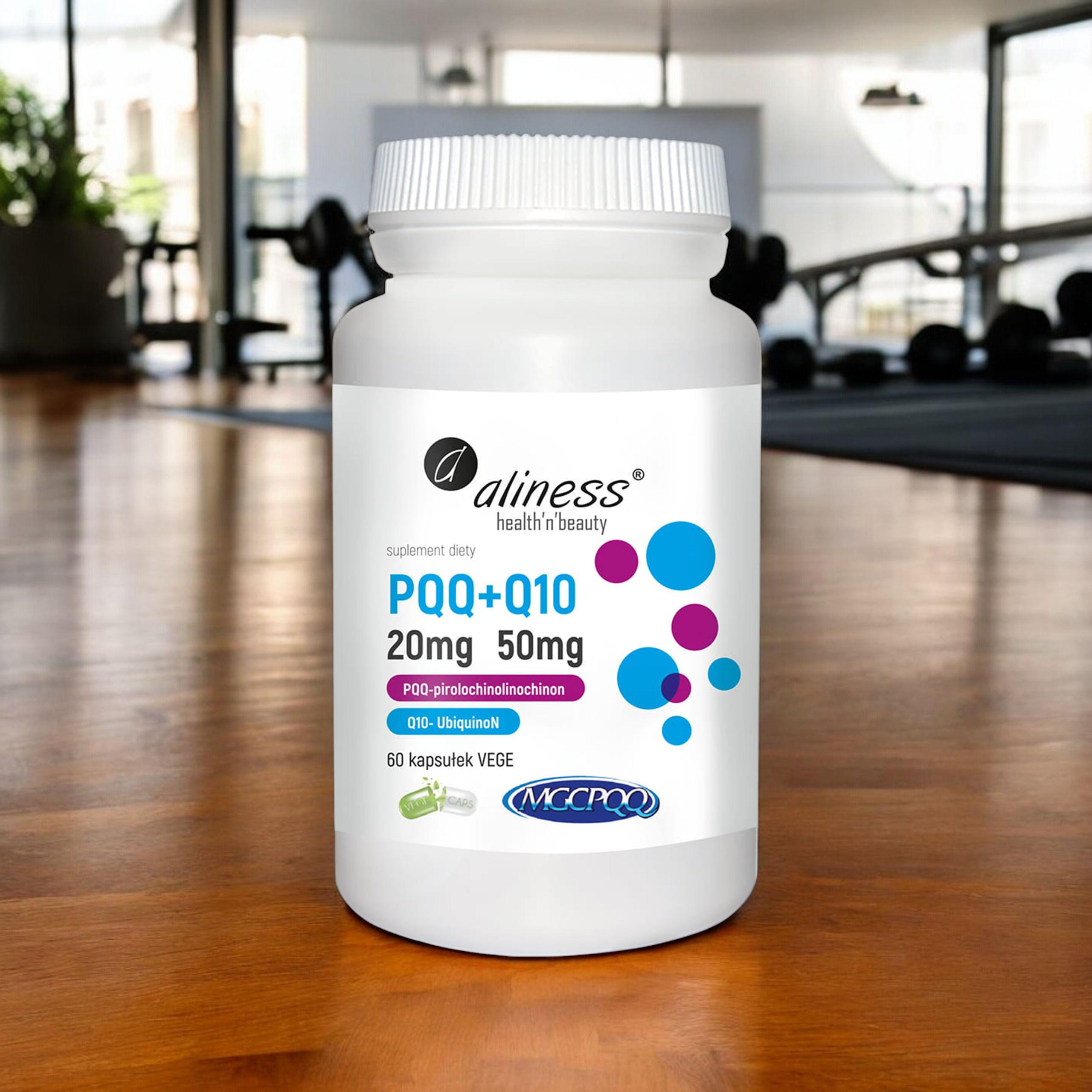 ALINESS PQQ MGCPQQ® 20 mg + Q10 50 mg - 60vcaps.
