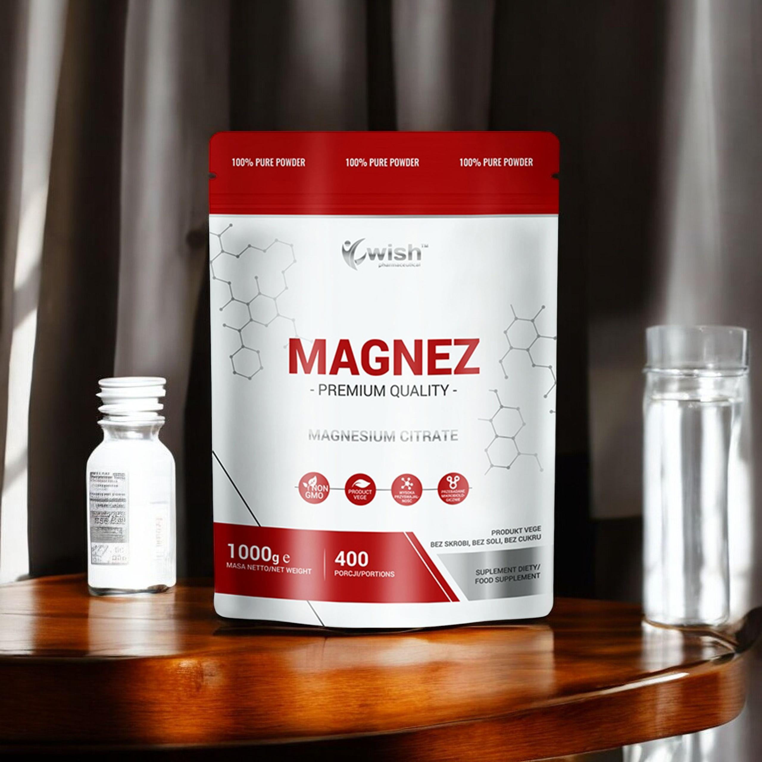 WISH Pharmaceutical Magnesiumcitrat - 1000g