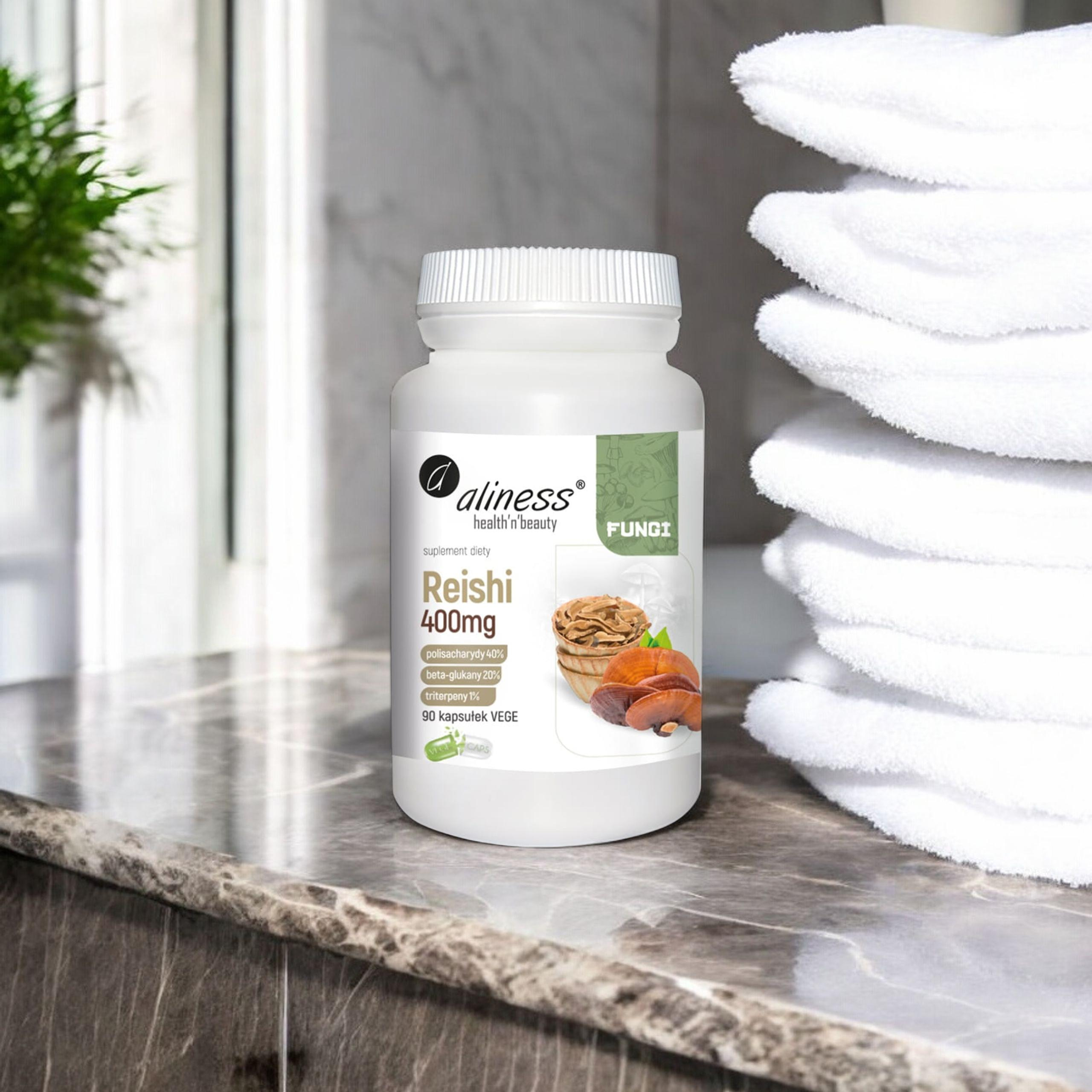 ALINESS - Reishi 400mg - 90vcaps.