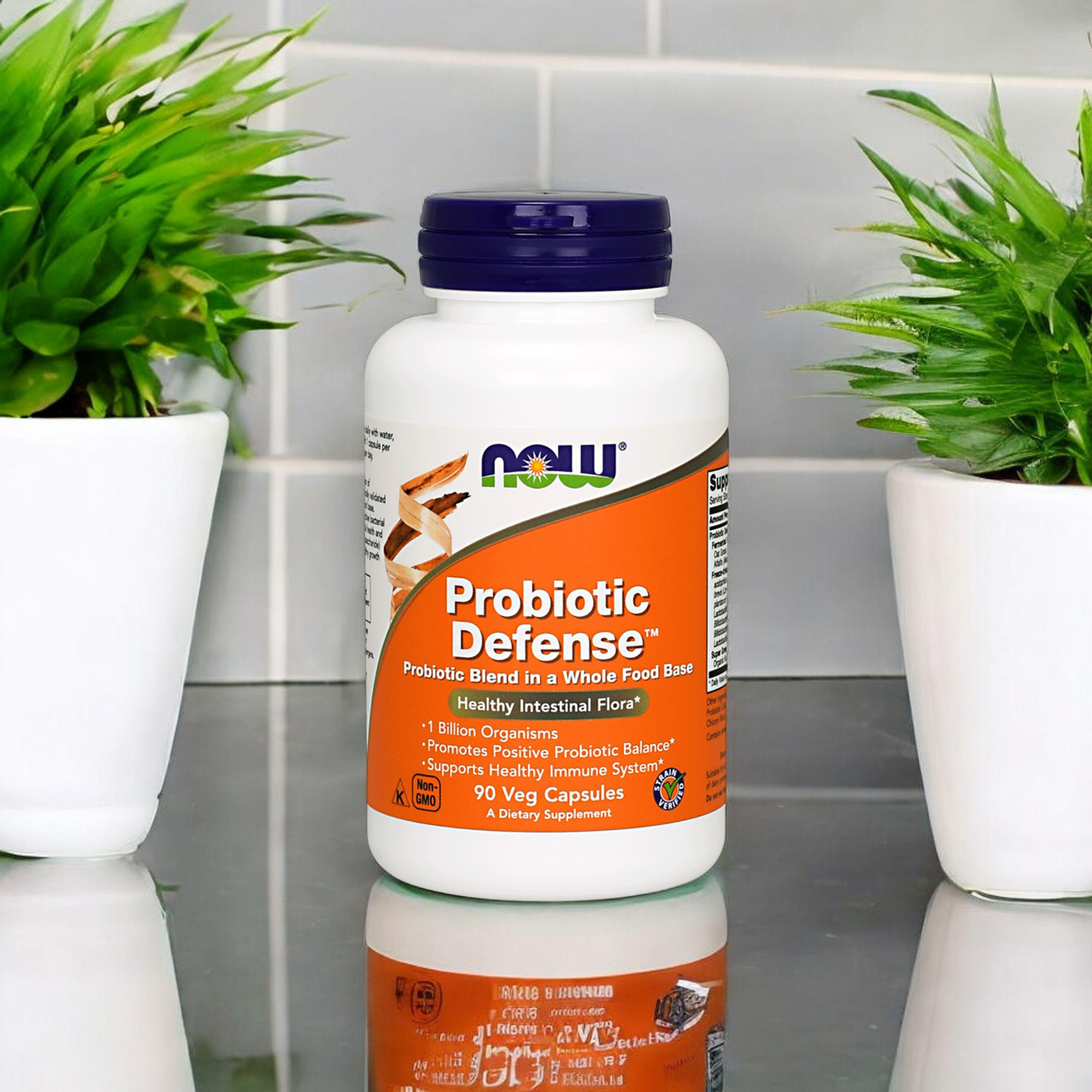 NOW Probiotic Defense - 90vegcaps