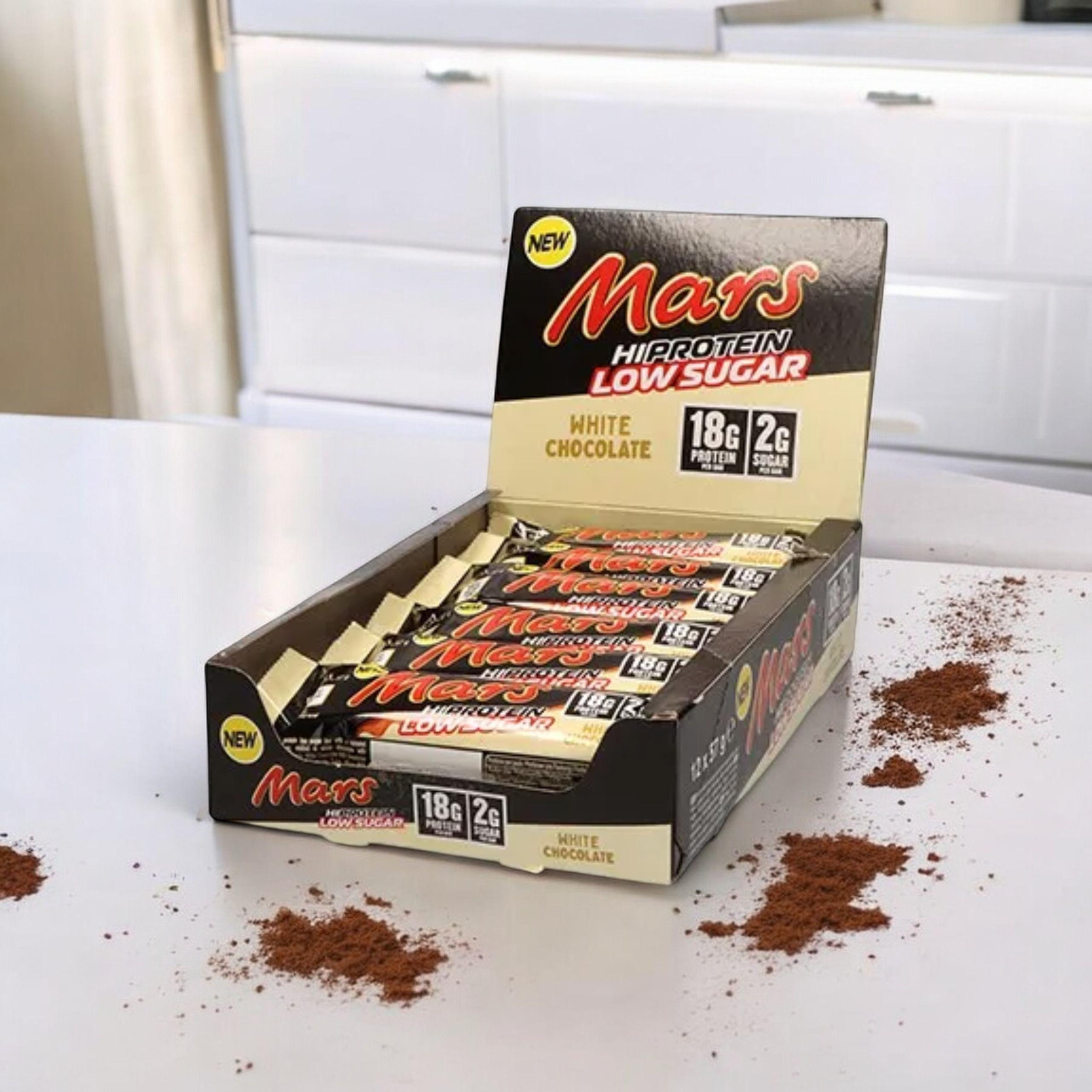 Mars - Mars HIProtein LS Riegel - 12x 57g - Weiße Schokolade