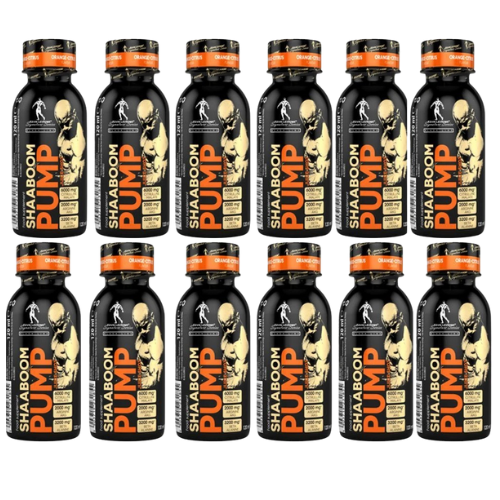 KEVIN LEVRONE - SHAABOOM PUMP Juice SHOT - 120ml x12 - OrangeCitru