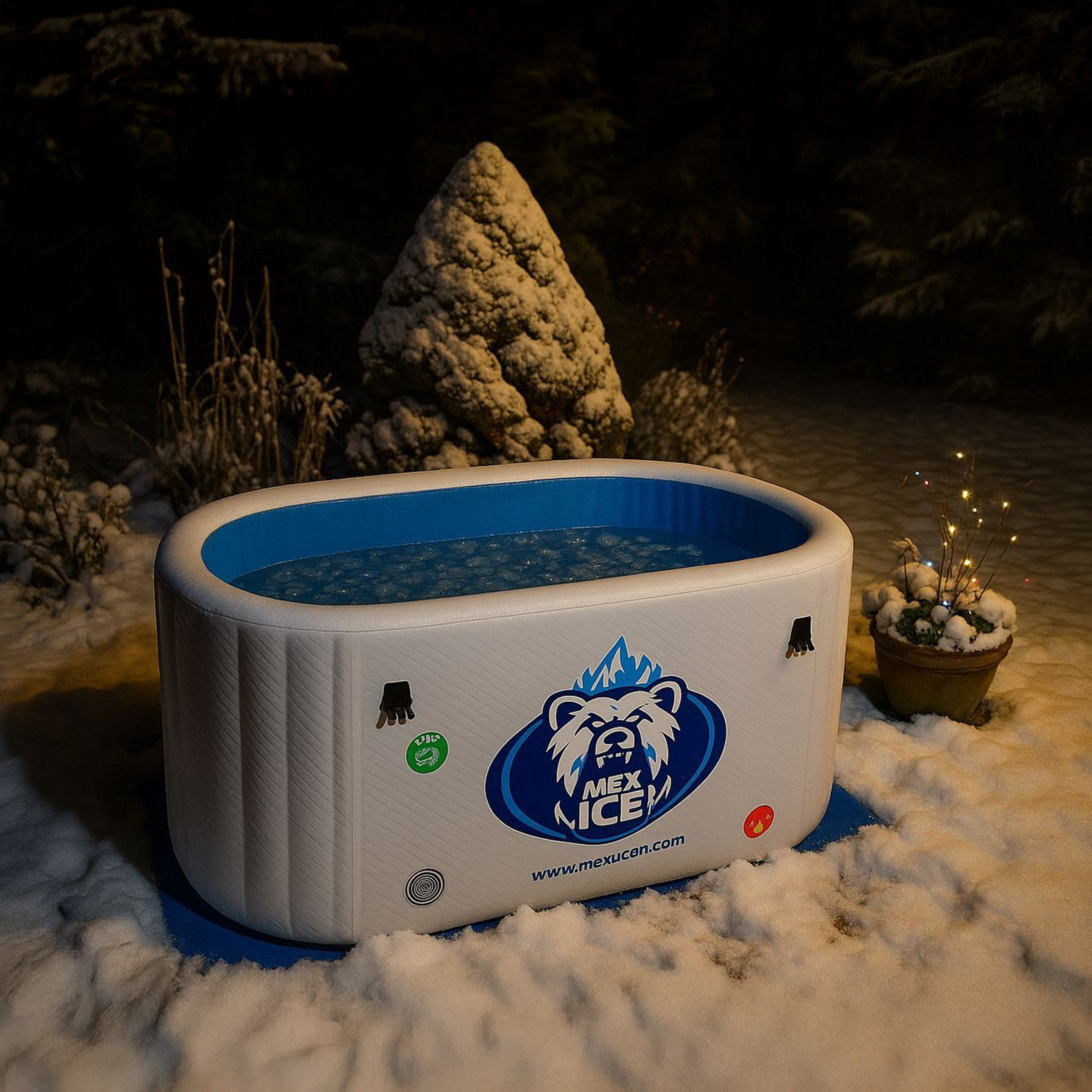 MEX ICE – Aufblasbare Badewanne Deluxe