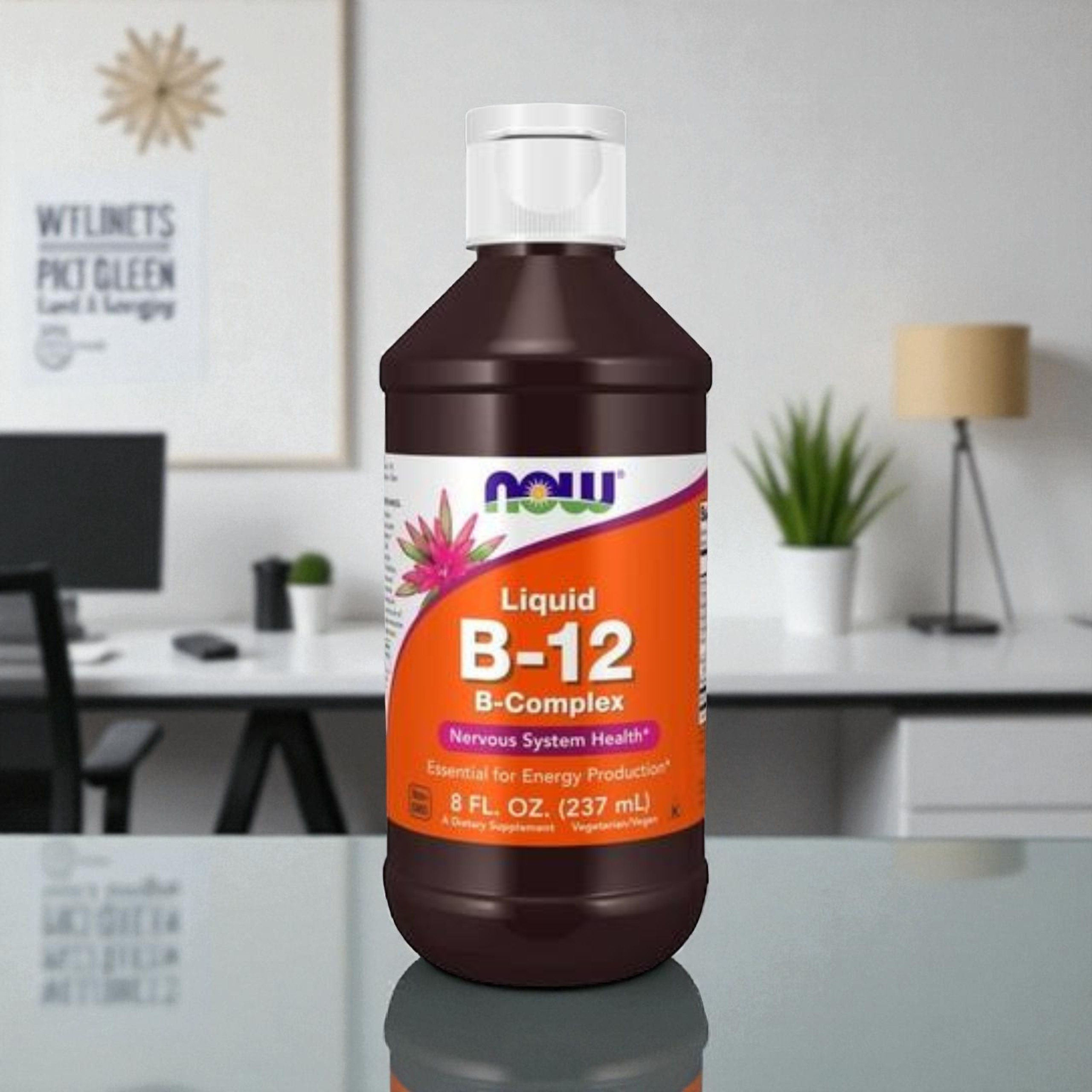 NOW - Vitamin B-12 Flüssiger B-Komplex - 237ml